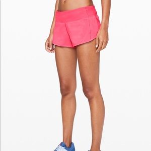 Multi-colored speed up shorts